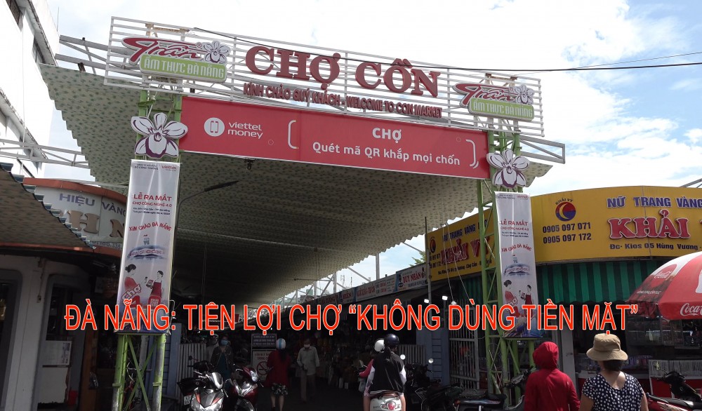 Đà Nẵng: Tiện lợi chợ “không dùng tiền mặt”