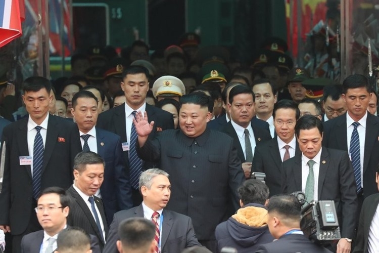 Chủ tịch Triều Tiên Kim Jong Un tới Việt Nam