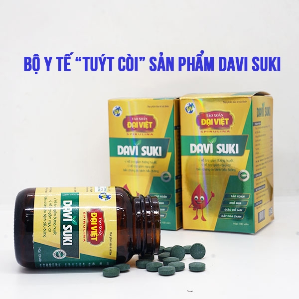 Bộ Y tế "tuýt còi" sản phẩm Davi Suki