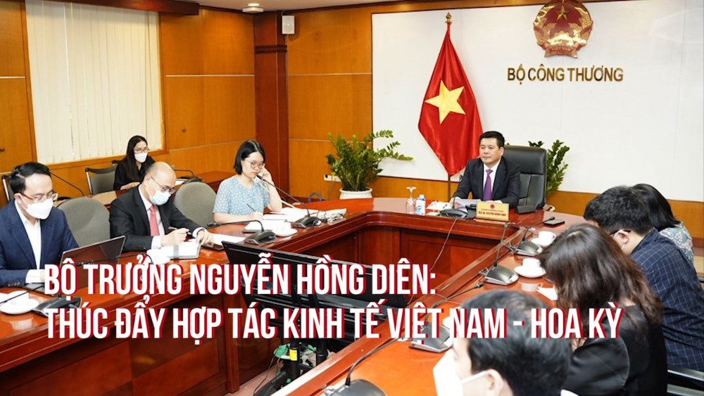 Bộ trưởng Nguyễn Hồng Diên: Thúc đẩy hợp tác kinh tế Việt Nam - Hoa Kỳ