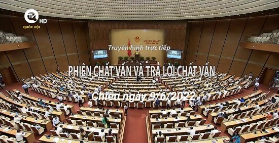 Trực tiếp chiều 9/6: Chất vấn và trả lời chất vấn của đại biểu Quốc hội